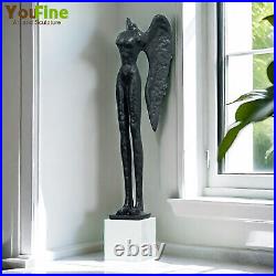 20 Vintage Metal Art Sculpture Abstract Angel Statue Home Decor HandCrafts Gift