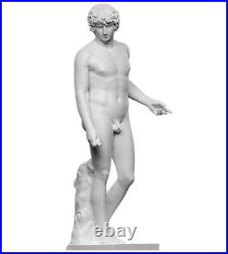 Antinous Farnese Statue Greek Mythology Marble Sculpture Museum Copy