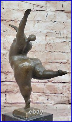 Art Deco Bronze Ballerina Ballet Sculpture Statue Abstract Art Mid Century Sale