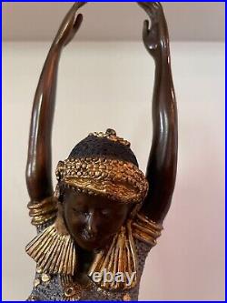 Art Deco Bronze Statue in style of Demetre H. Chiparus 26