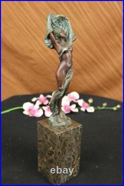 Art Deco By Erte Handcrafted Hot Cast Museum Quality Artwork Bronze Figurine