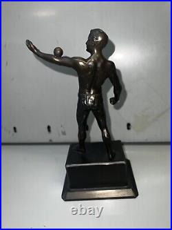 Art Deco Resin Athlete Strong Man