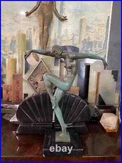 Art Deco Statue Sculpture Masterpiece by Denis