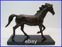 Art Nouveau Style Statue Sculpture Horse Colt Wildlife Art Deco Style Bronze