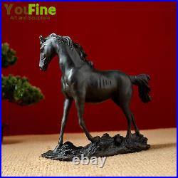 Bronze Horse Statue Antique Bronze Horse Sculpture Animal Figurines Home Decor