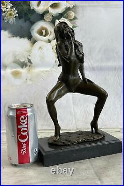 Bronze Sculpture DEAL Art Deco Nude Female Signed Original Mavchi Statue
