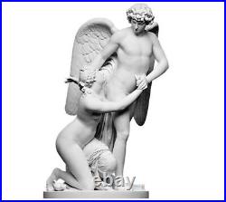 Eros and Psyche Statue Handmade Marble Sculpture Exact Museum Copy