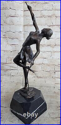 Female Dancer Art Deco Bronze Chiparus Tribute Bronze Sculpture Statue Figure