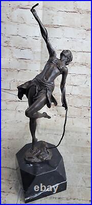 Female Dancer Art Deco Bronze Chiparus Tribute Bronze Sculpture Statue Figure