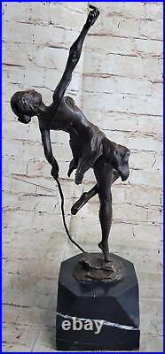 Female Dancer Art Deco Bronze Chiparus Tribute Bronze Sculpture Statue Figure