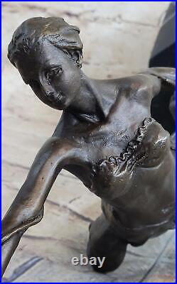 Female Dancer Art Deco Bronze Chiparus Tribute Bronze Sculpture Statue Figure