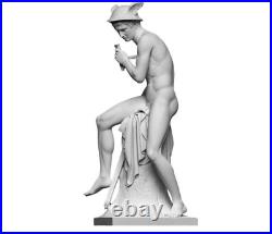 Hermes Mercury Roman God Statue Handmade Marble Sculpture Museum Copy