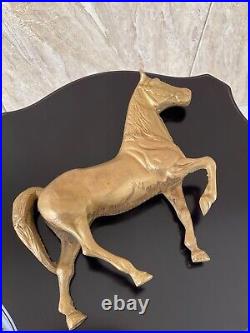 Horse Statue Large Horse Sculpture Vintage Horse Copper Brass Statue Handmade