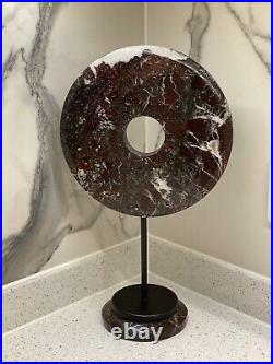 Marble Disk Statue