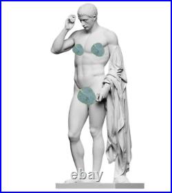 Marcellus as Hermes Logios Marble Cast Sculpture Exact Museum Copy