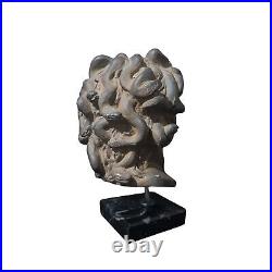 Medusa Statue Greek Mythology Monster Handmade Bust Head Sculpture