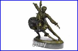 Original Aldo Vitalehv Two Russian Ballerina Bronze Sculpture Statue Figure Figu