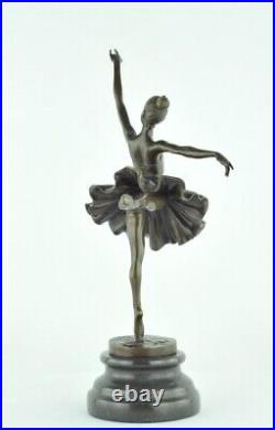 Statue Dancer Opera Art Deco Style Art Nouveau Style Bronze Signed Sculpture