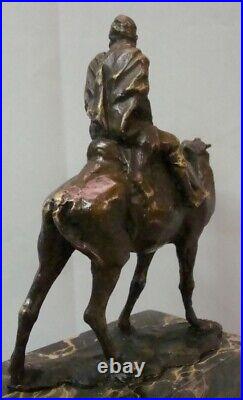 Statue dromedary Camel Wildlife Art Deco Style Art Nouveau Style Bronze Signed S