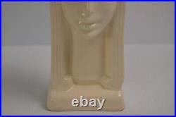Vintage Amaco American Pottery Bust Art Deco Modigliani Inspiration Collectible